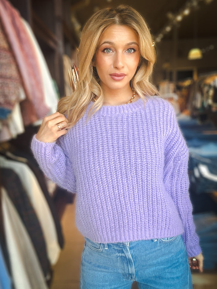 Self Contrast Darla Sweater