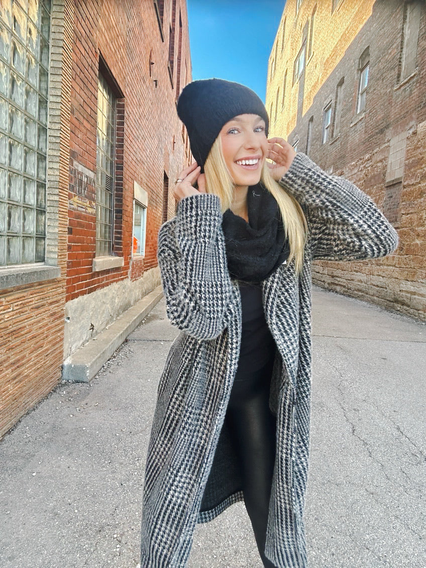 Threads 4 Thought Fuzzy Knit Infinity Scarf