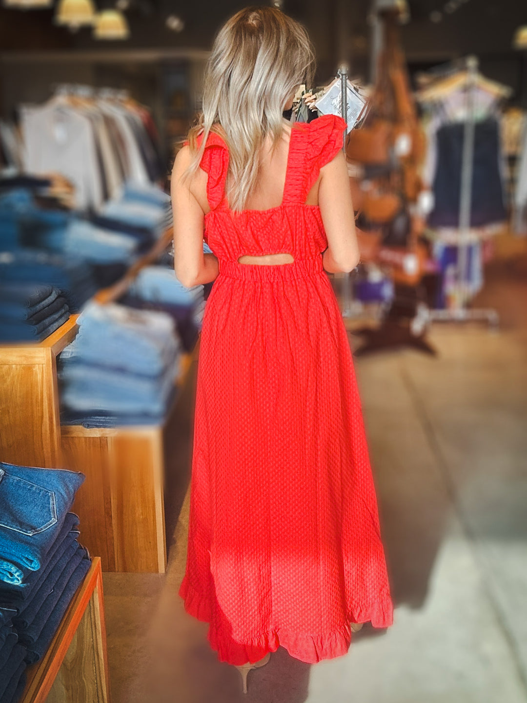 Tribal Soft Motion Maxi Dress