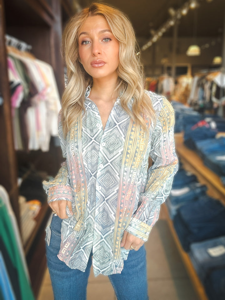 Charlie B Blush Horizon Top