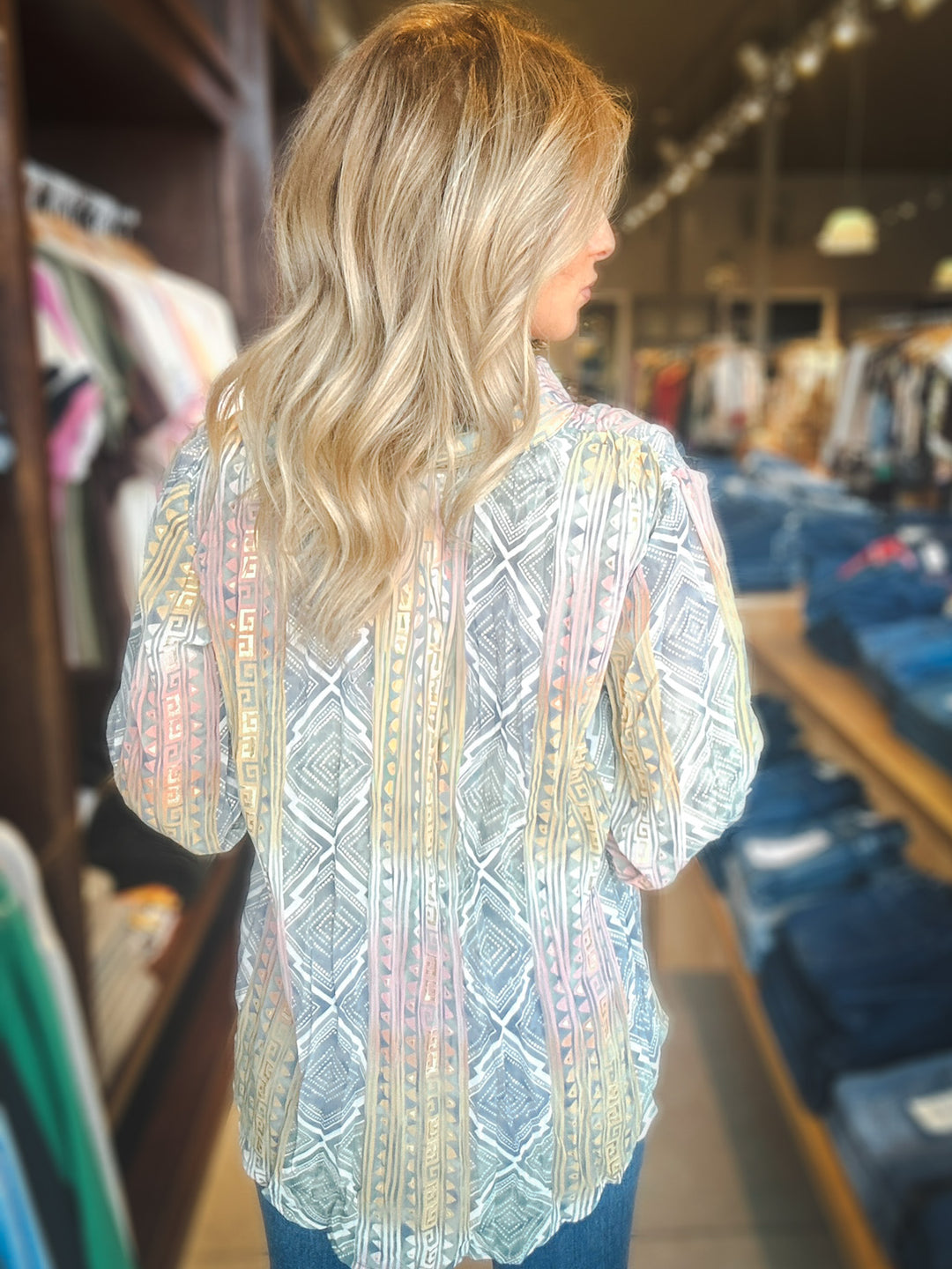 Charlie B Blush Horizon Top