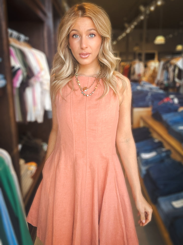 Sage The Label Dilly Dally Mini Dress