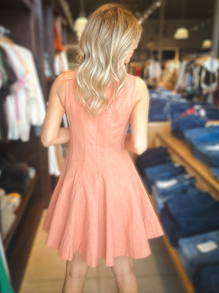 Sage The Label Dilly Dally Mini Dress