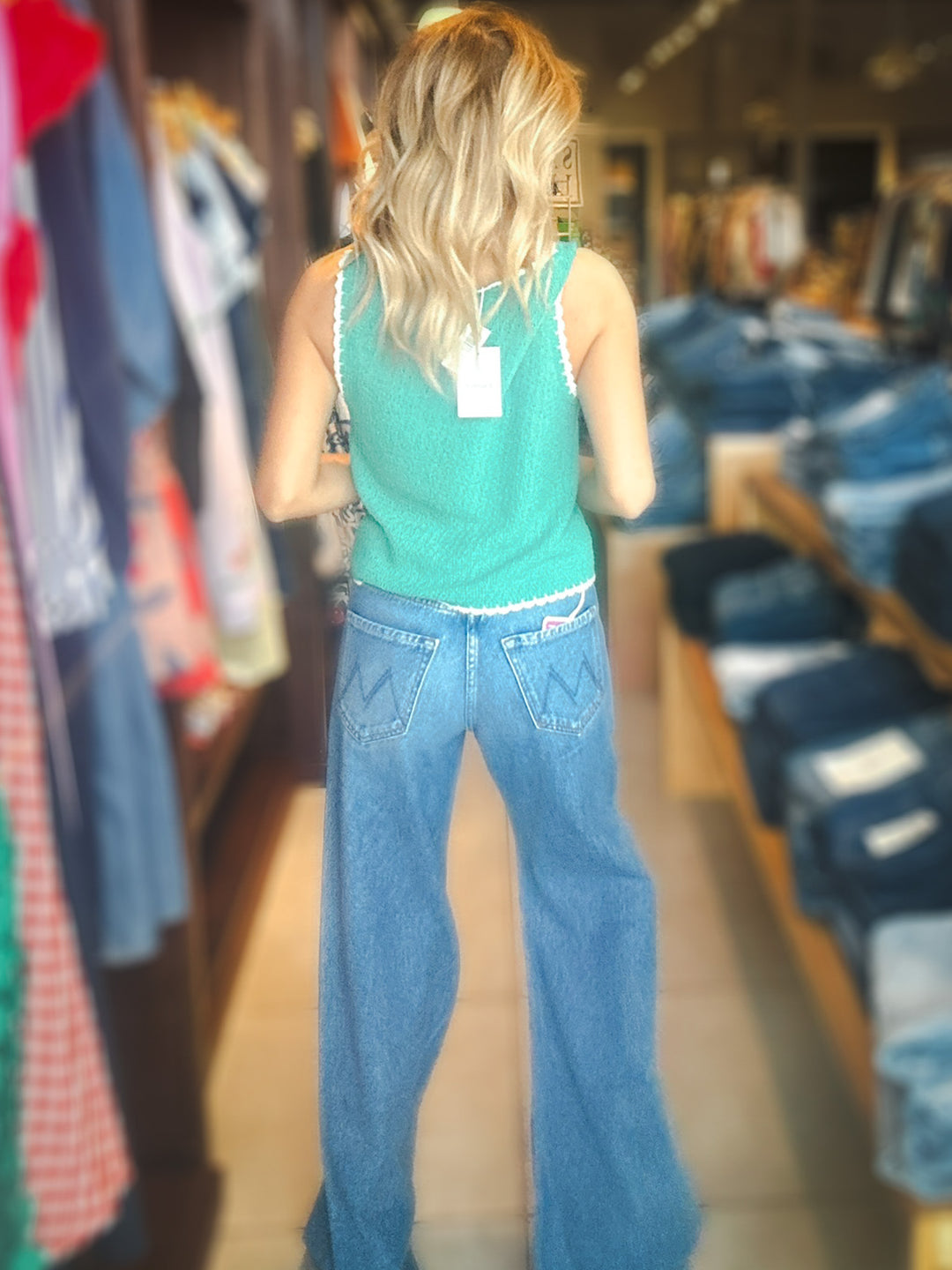 Z Supply Yessenia Whipstitch Tank