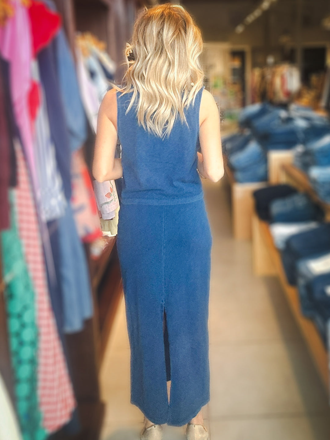 Z Supply Gail Jersey Midi Skirt