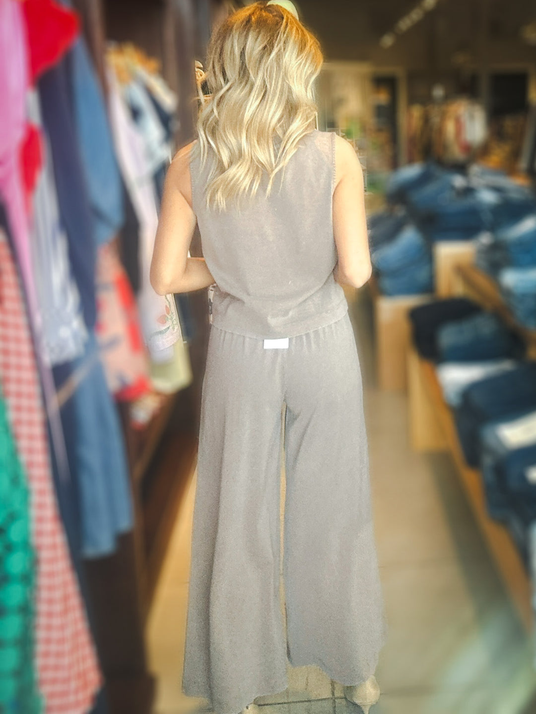 Z Supply Scout Jersey Crop Flare Pant