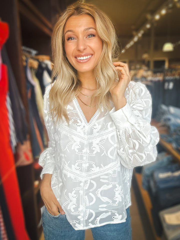 Sanctuary Daydreamer Popover Blouse