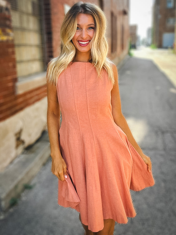 Sage The Label Dilly Dally Mini Dress