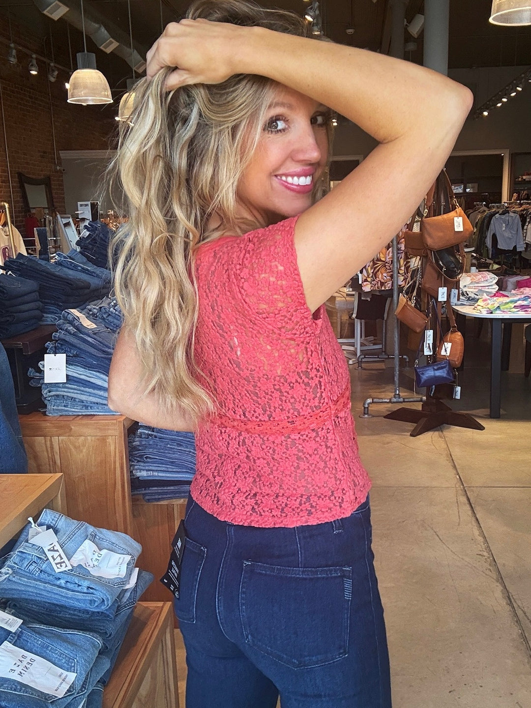 Free People Claro Short Sleeve Tee