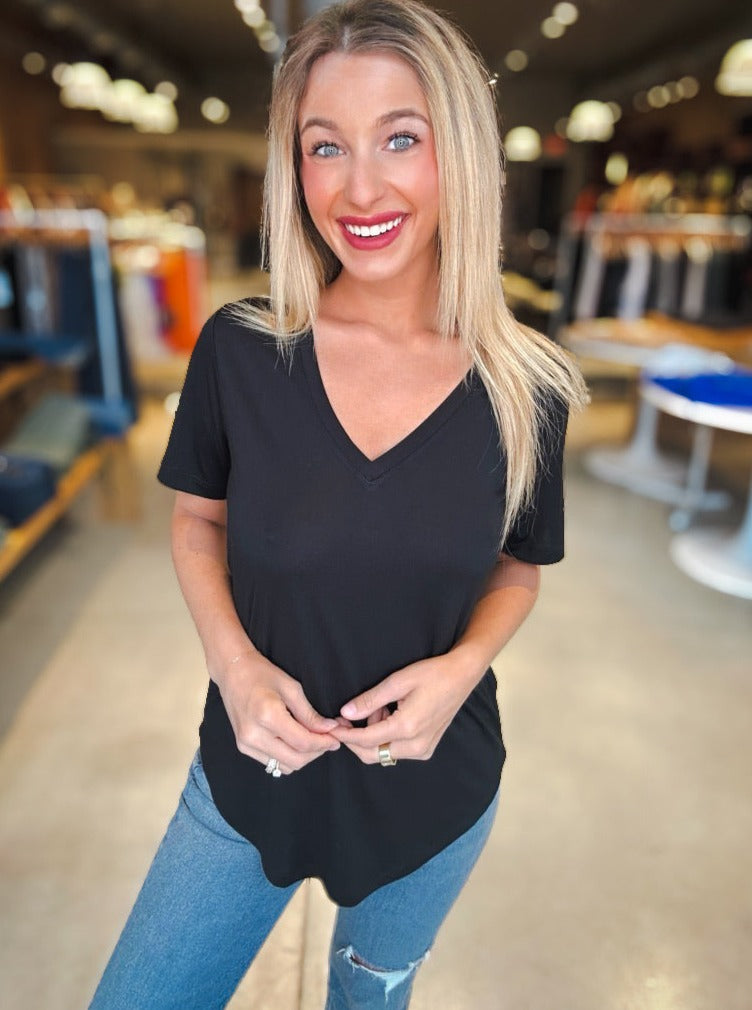 Z Supply Sammie V-Neck Tee