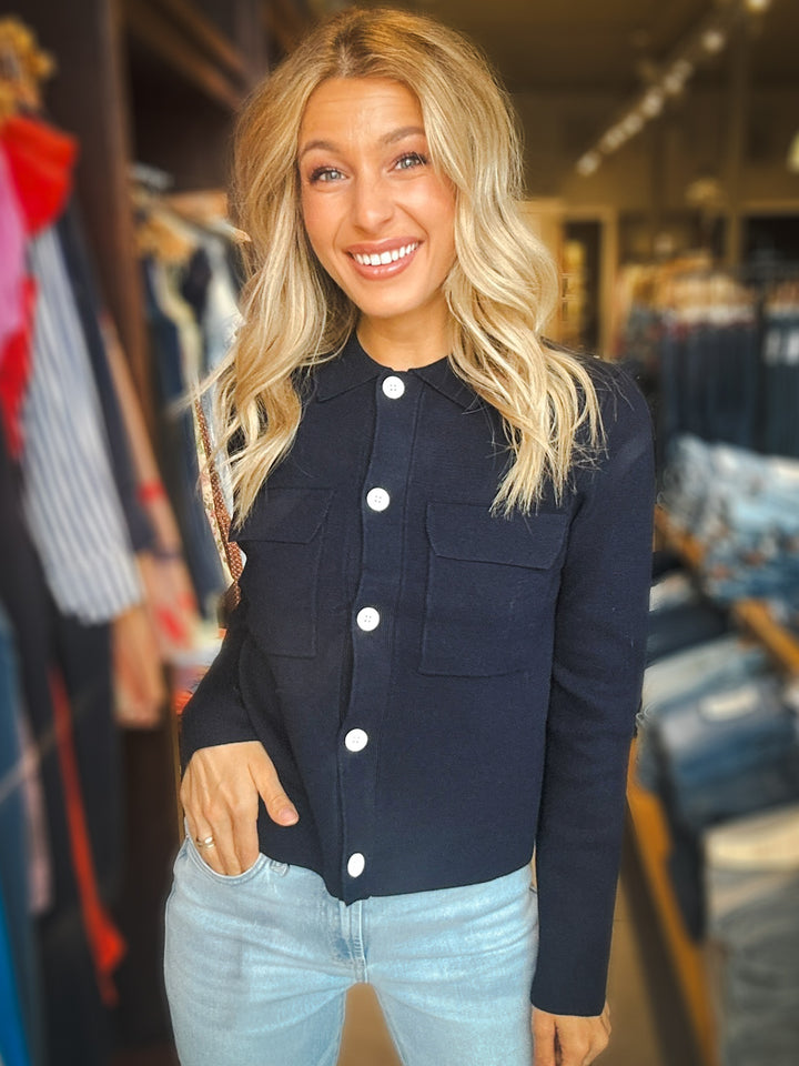 Karen Kane Polished Vibe Sweater Jacket