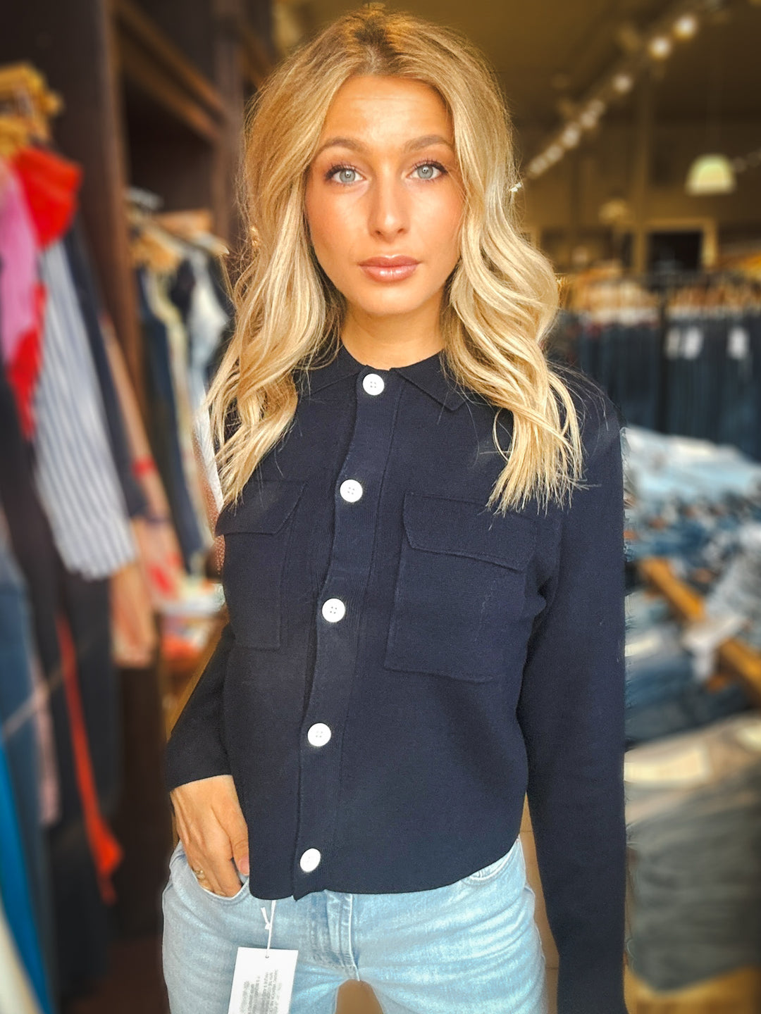 Karen Kane Polished Vibe Sweater Jacket