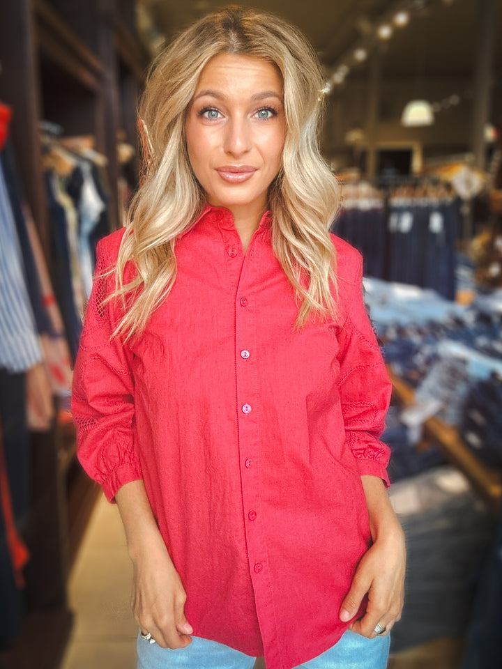 Renuar Airy Edgy Blouse