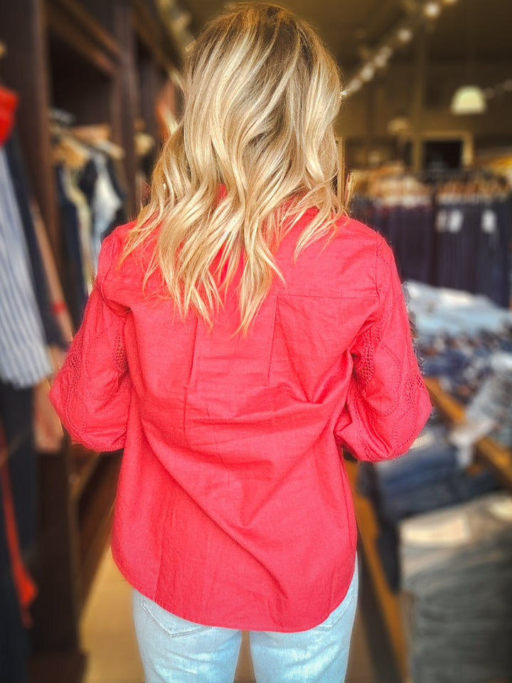 Renuar Airy Edgy Blouse