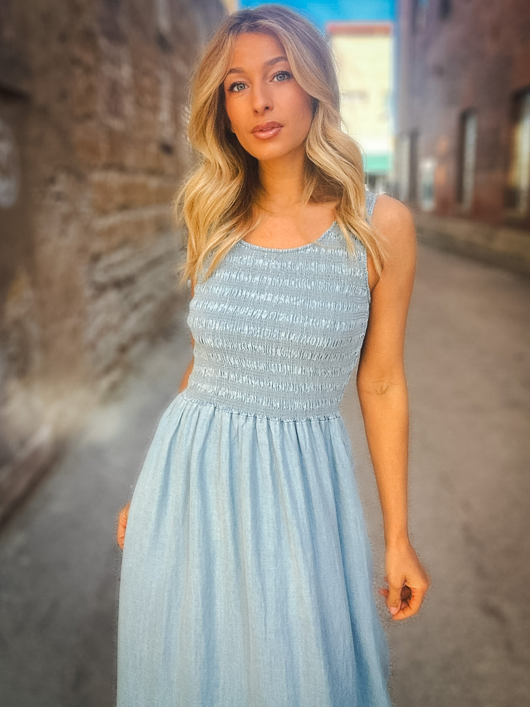 Charlie B Denim Daze Dress