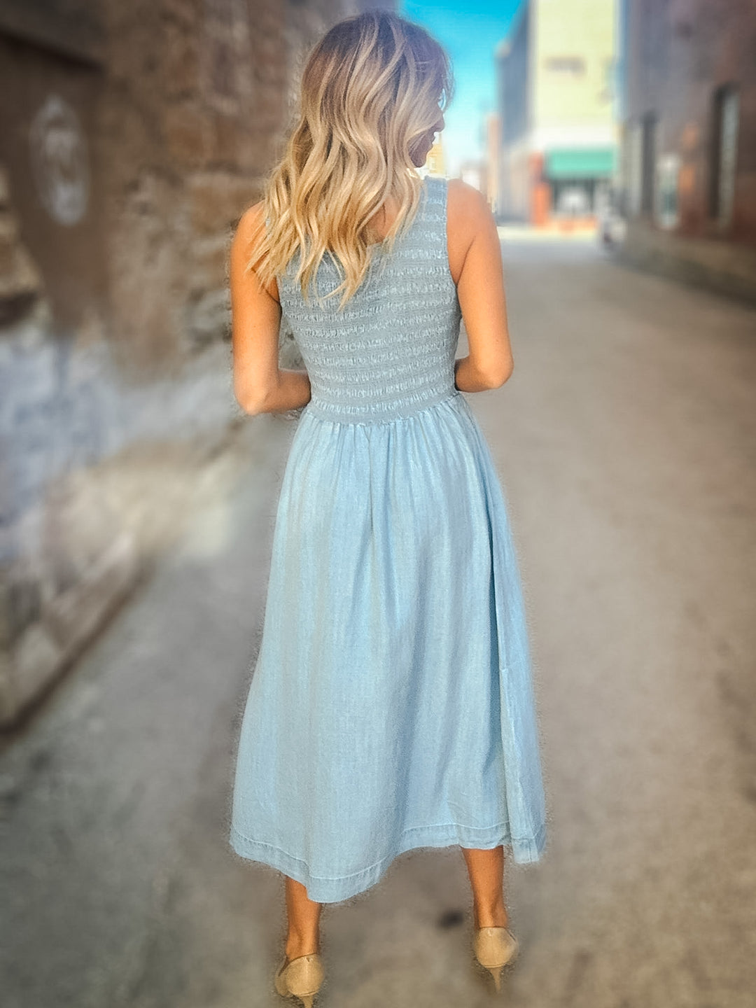 Charlie B Denim Daze Dress