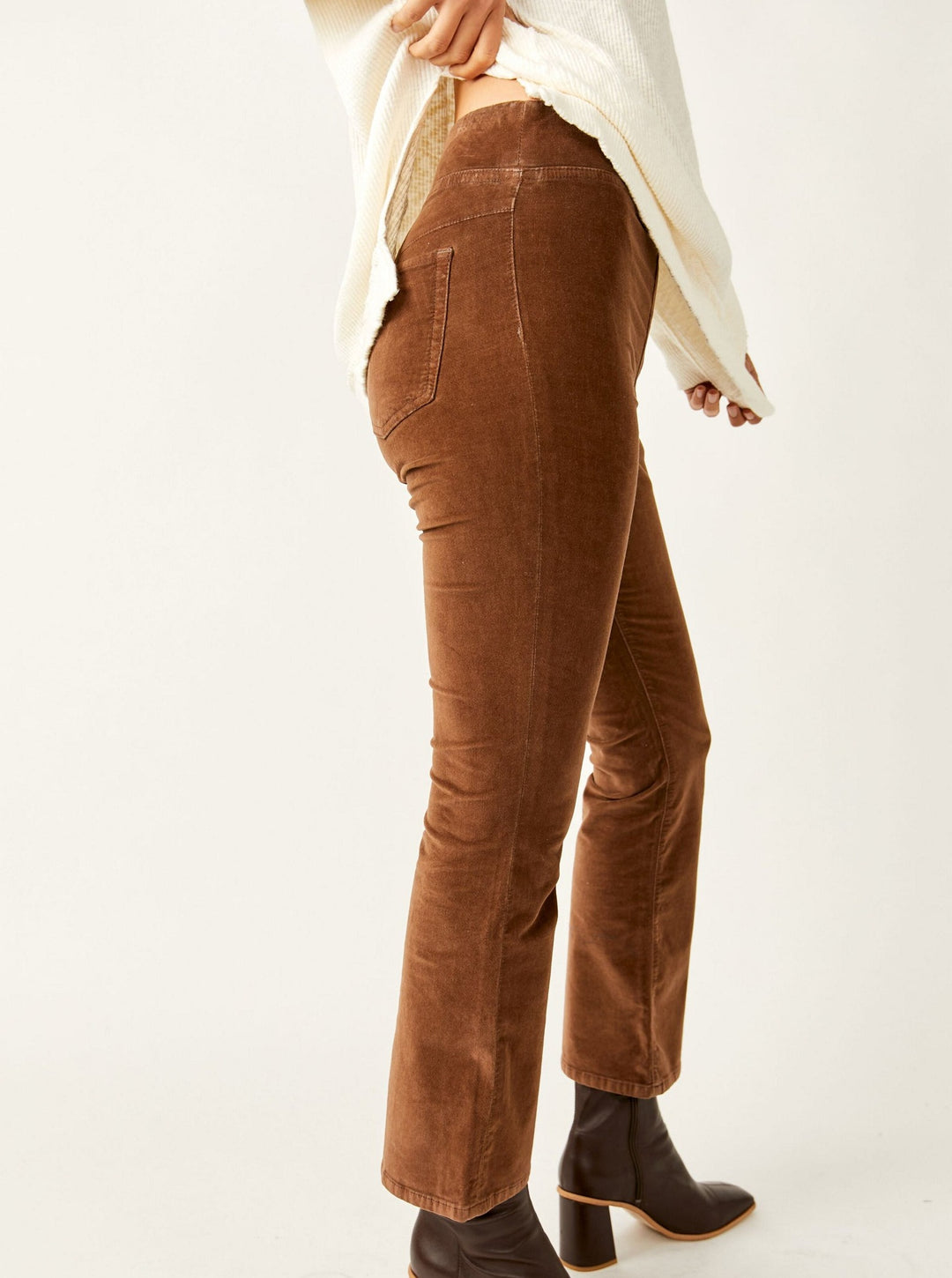 Free People In My Feelings Crop Bootcut