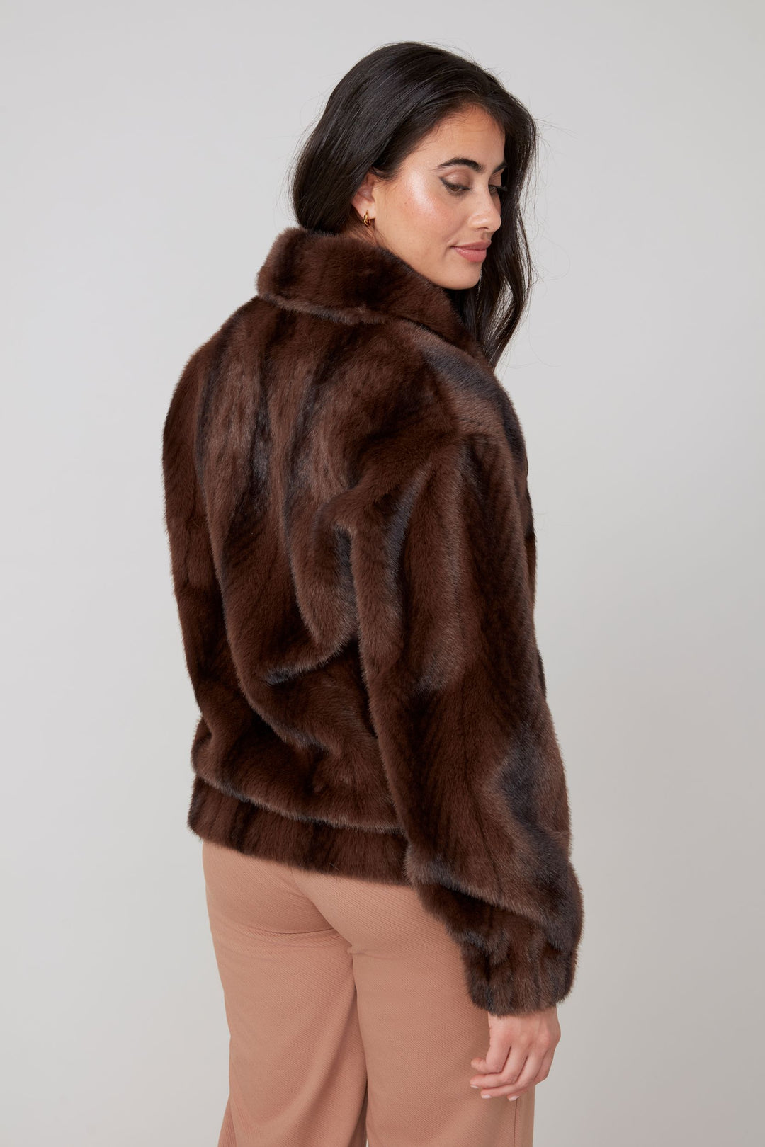 Renuar Cocoa Couture Faux Fur Jacket