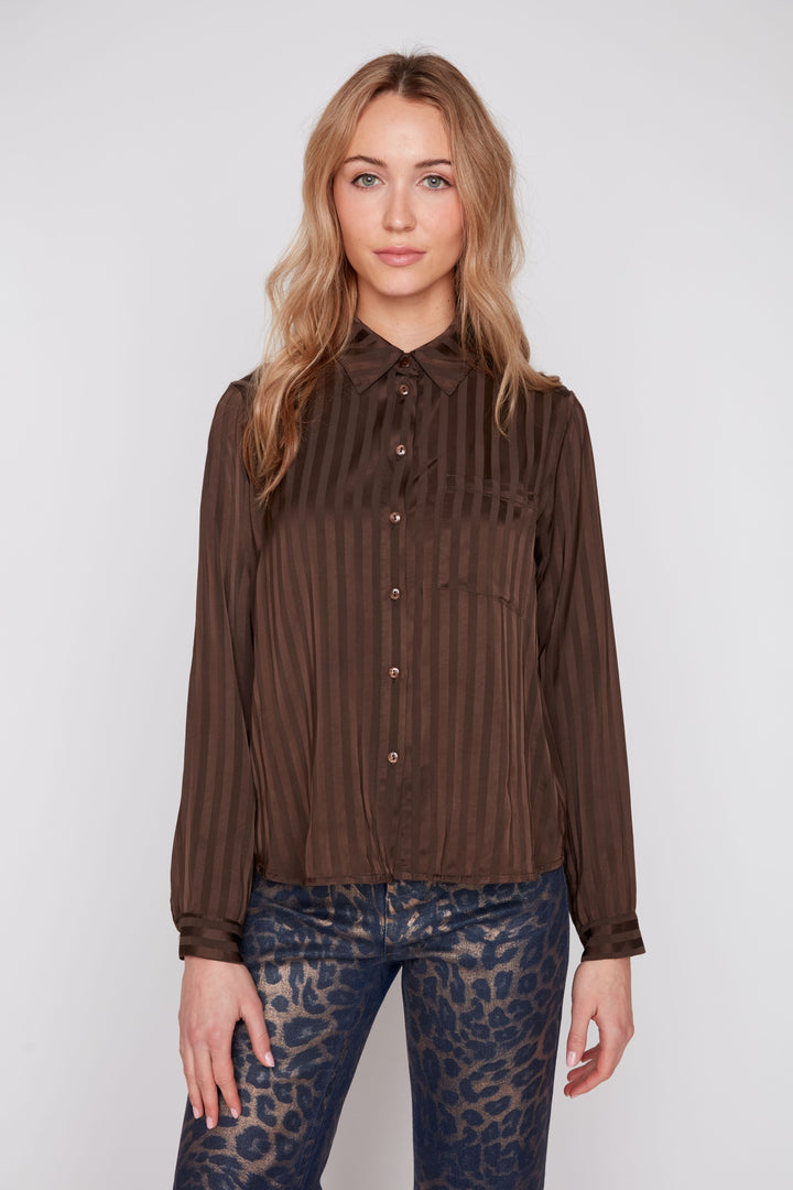 Renuar Mocha Moment Blouse