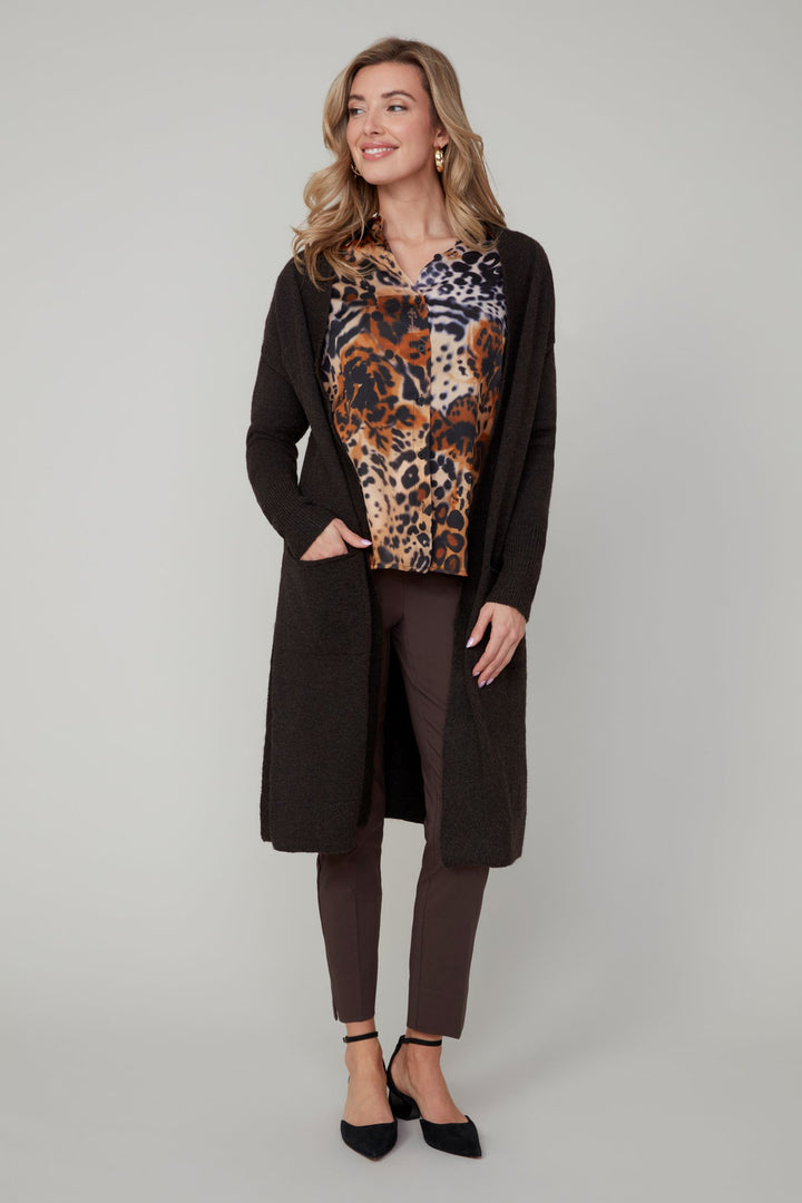 Renuar Draped And Dreamy Cardigan