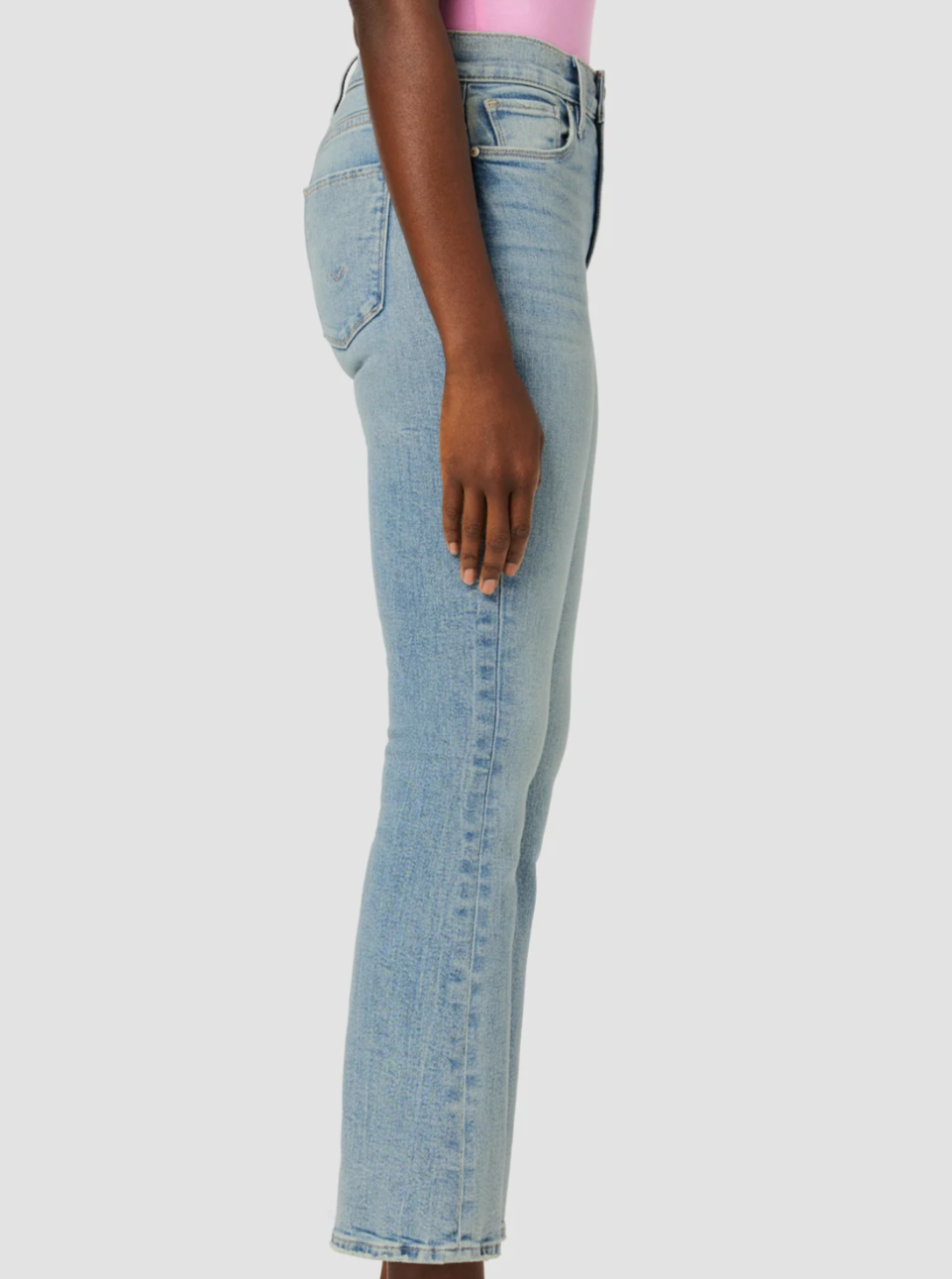 Hudson Barbara High-Rise Bootcut Crop Jean in Prism