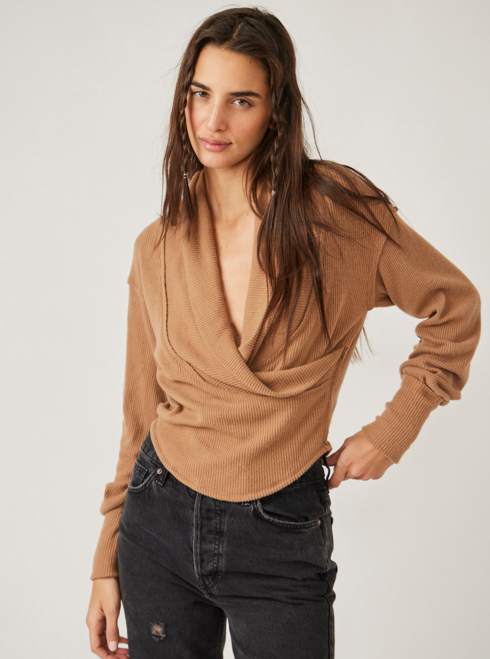 Free People Hold Me Close Pullover