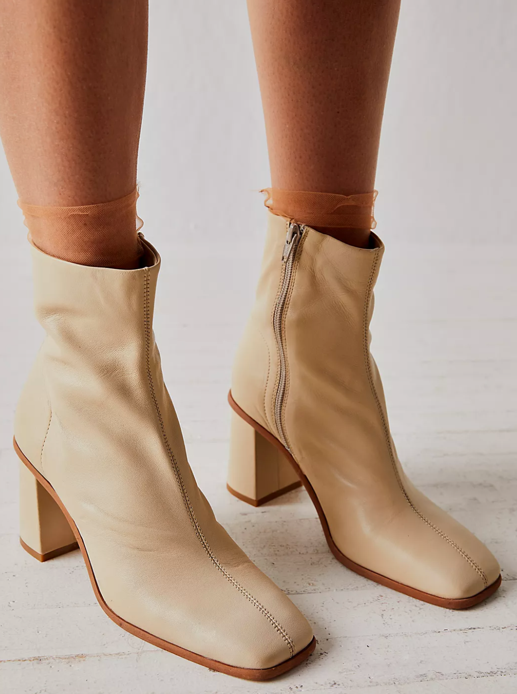 Free People Gray Azalea Ankle Bootie orders Fre