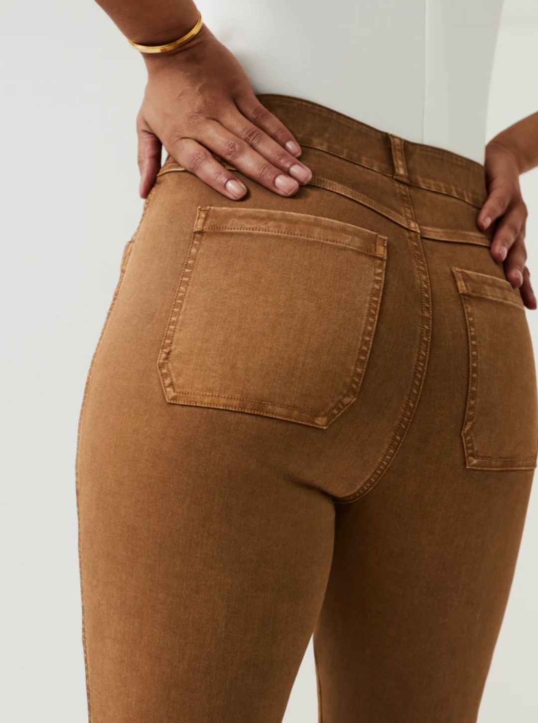 Spanx Stretch Twill Straight Leg Pant