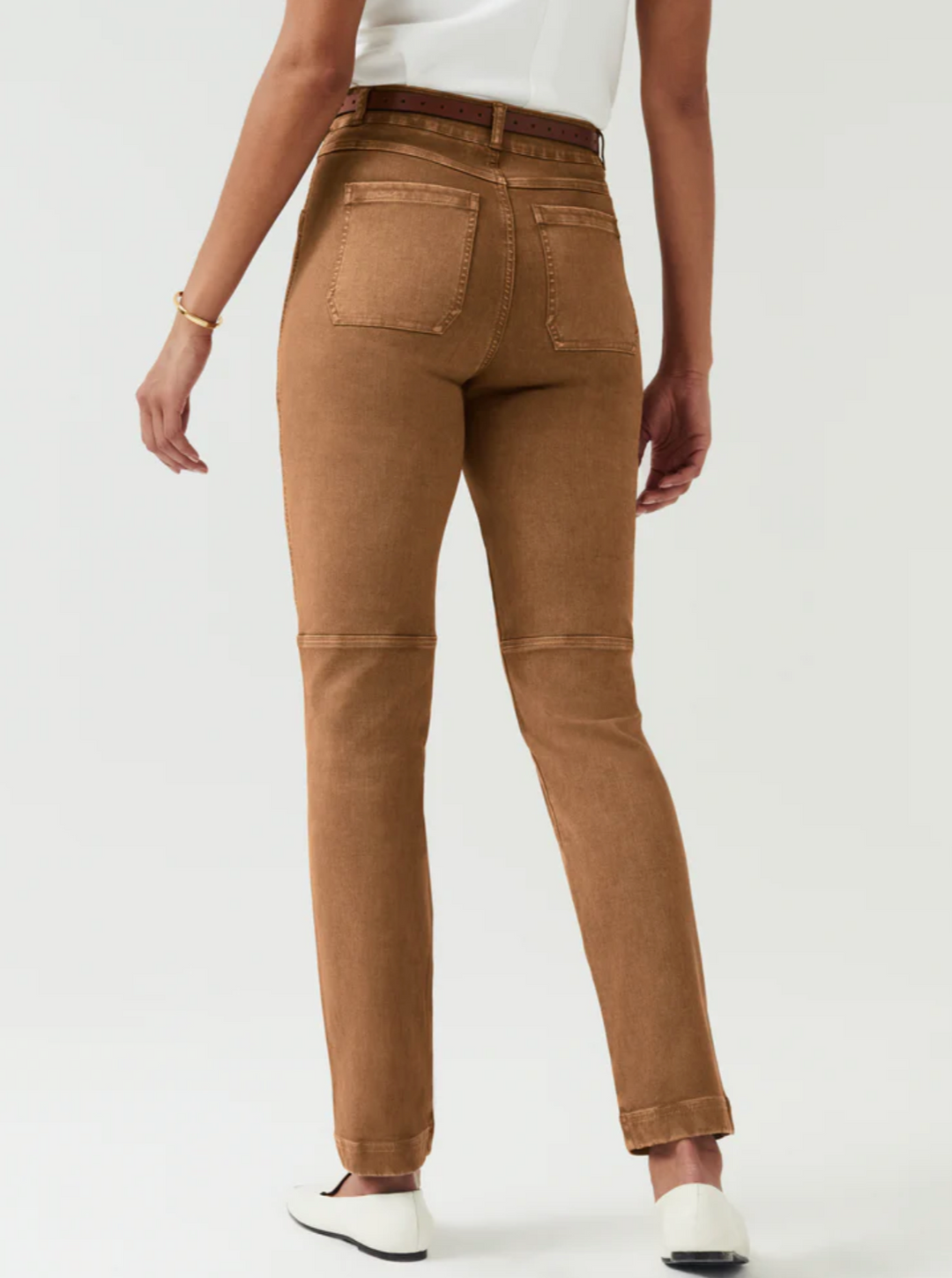 Spanx Stretch Twill Straight Leg Pant