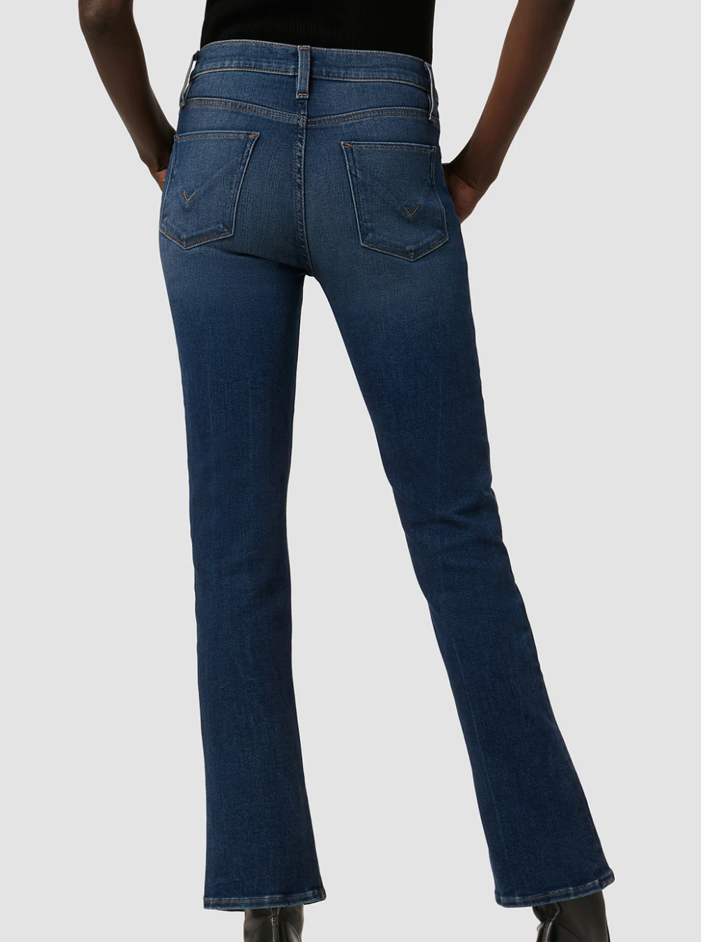 Hudson Nico Mid-Rise Straight Ankle in Mission