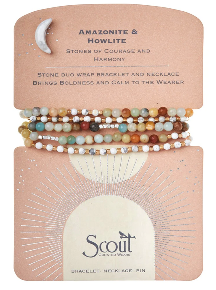 Scout Stones of Courage & Harmony Bracelet/Necklace/Pin