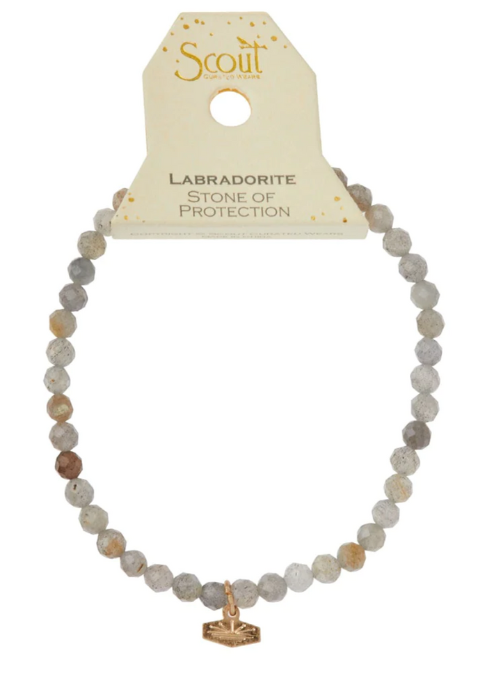 Scout Stone of Protection Stacking Bracelet