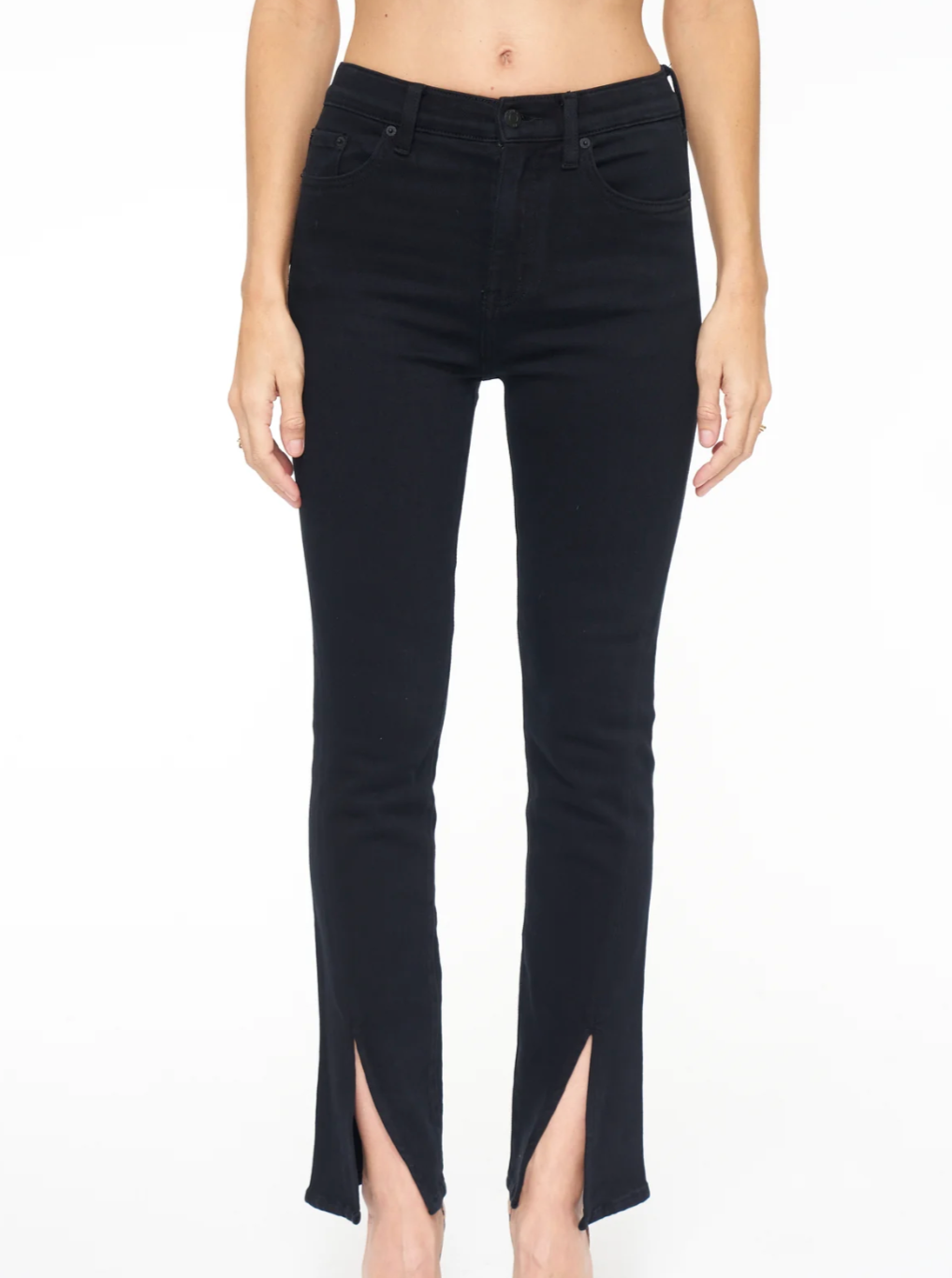 Pistola Teagan Slim Cigarette in Dark Vinyl