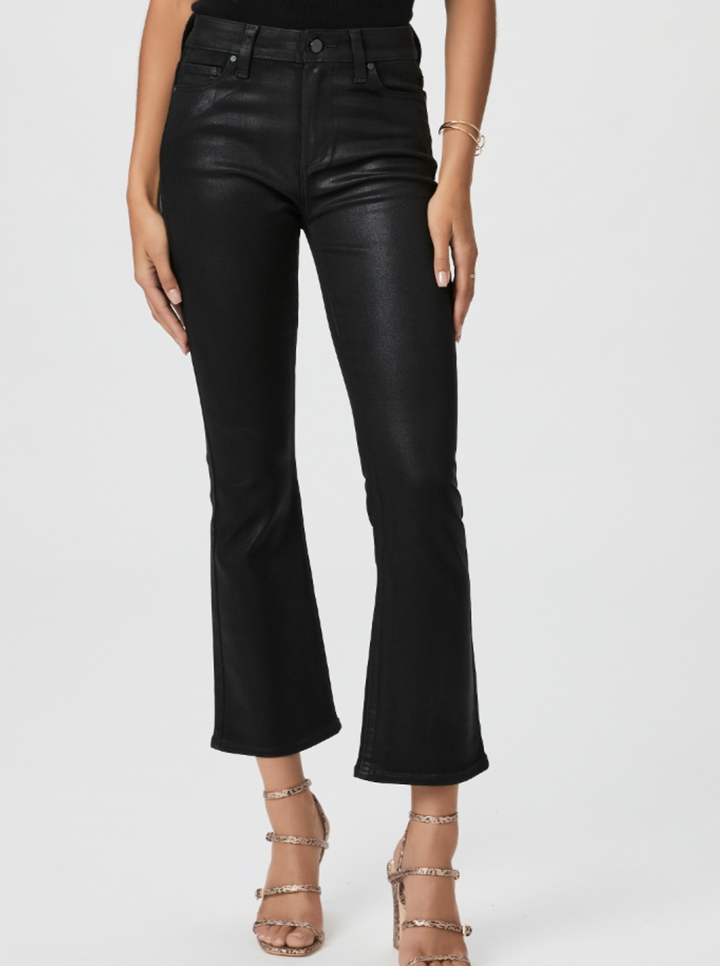 Paige Claudine in Black Fog Coating