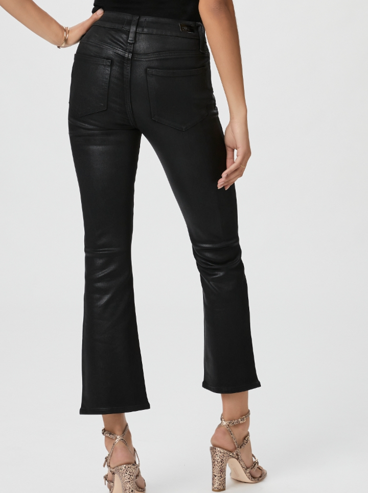 Paige Claudine in Black Fog Coating