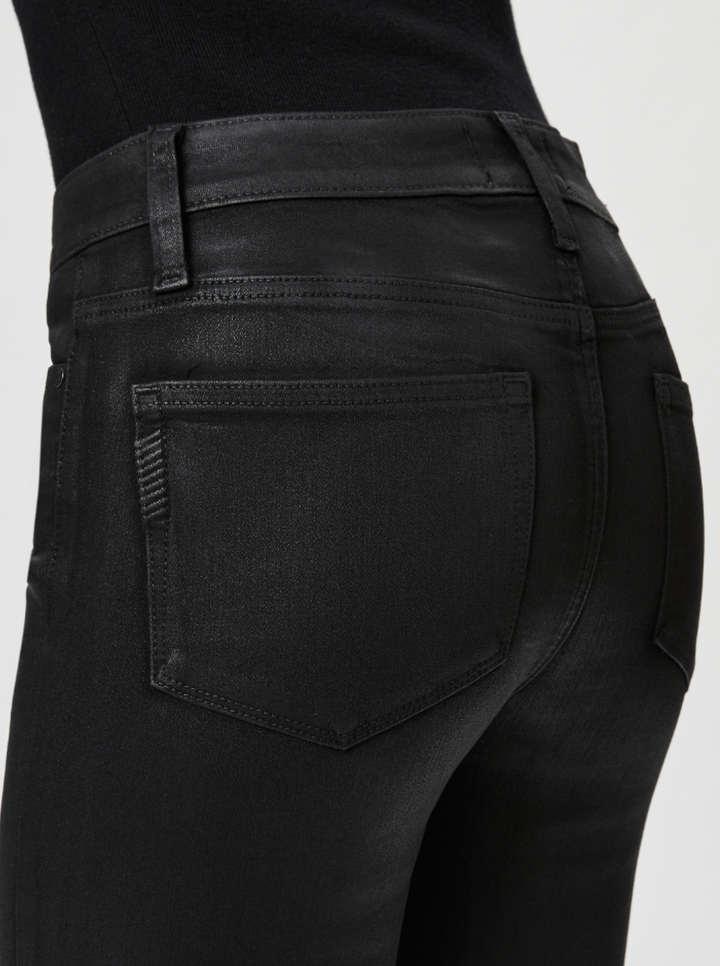 Paige Claudine in Black Fog Coating