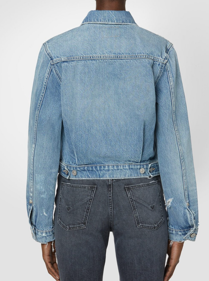 Hudson Cropped Denim Jacket
