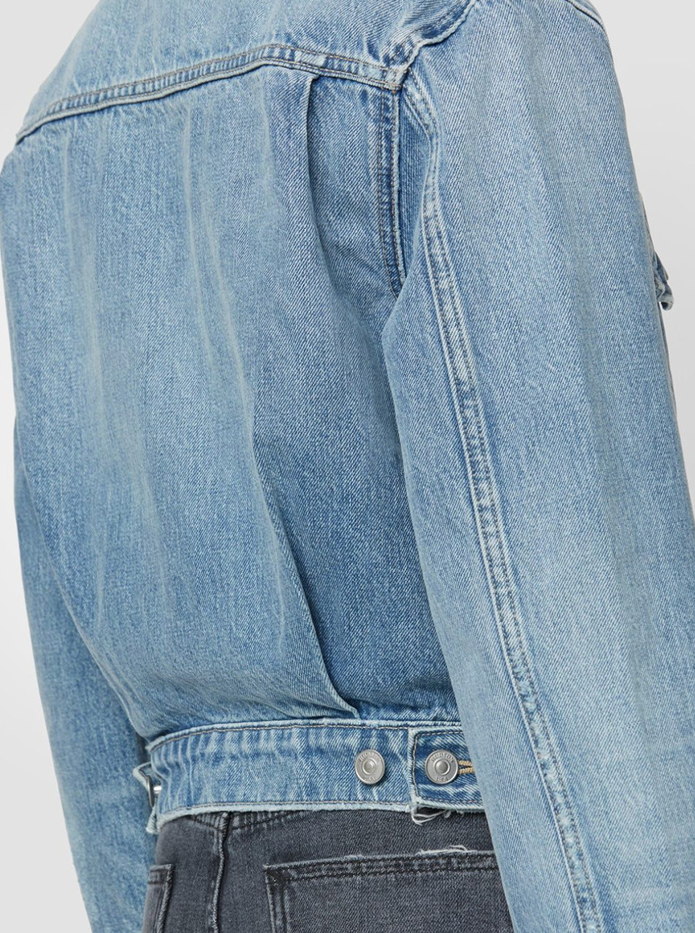 Hudson Cropped Denim Jacket