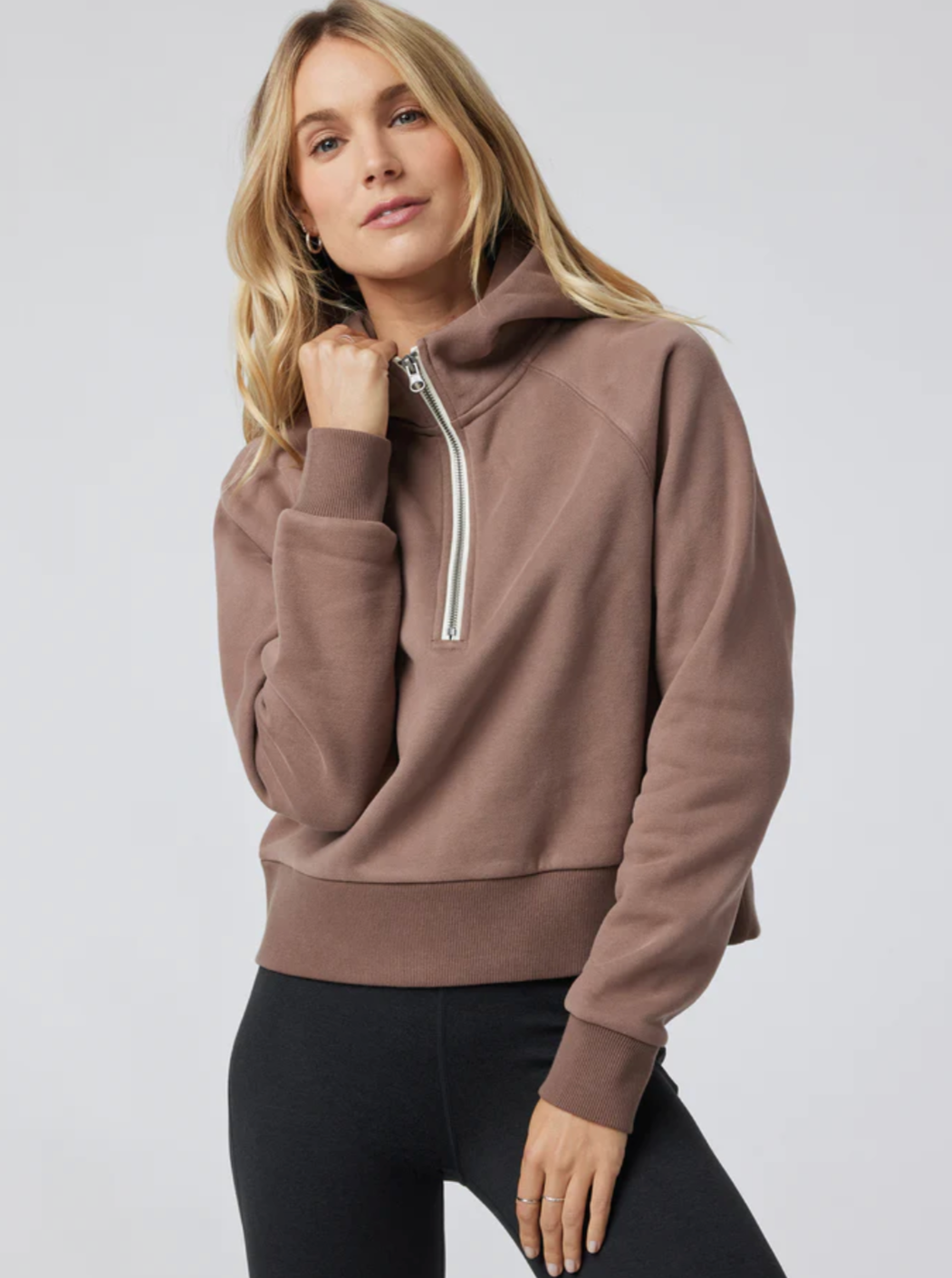 Vuori Restore Half Zip Hoodie – Kelley Cawley