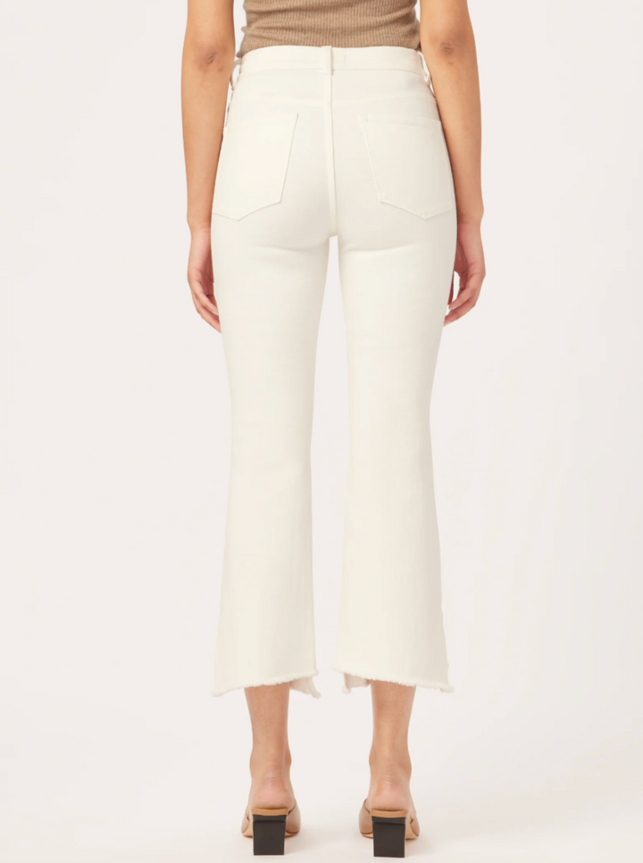 DL1961 Bridget Boot in Milk Frayed