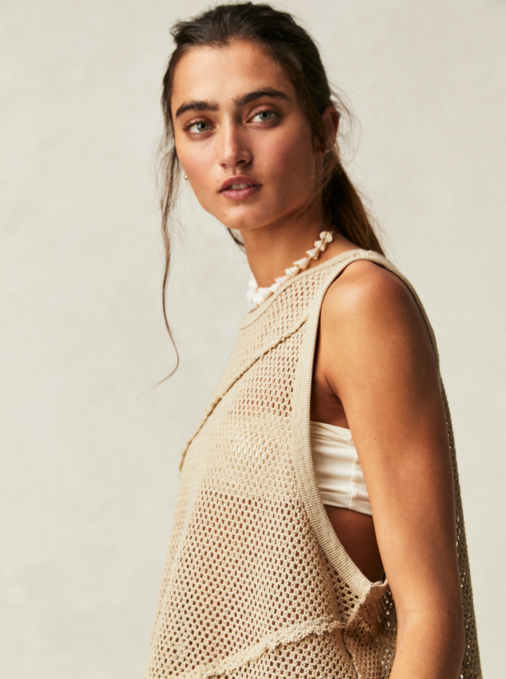 Free People Shoreside Muscle Tank