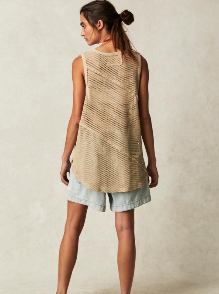 Free People Shoreside Muscle Tank