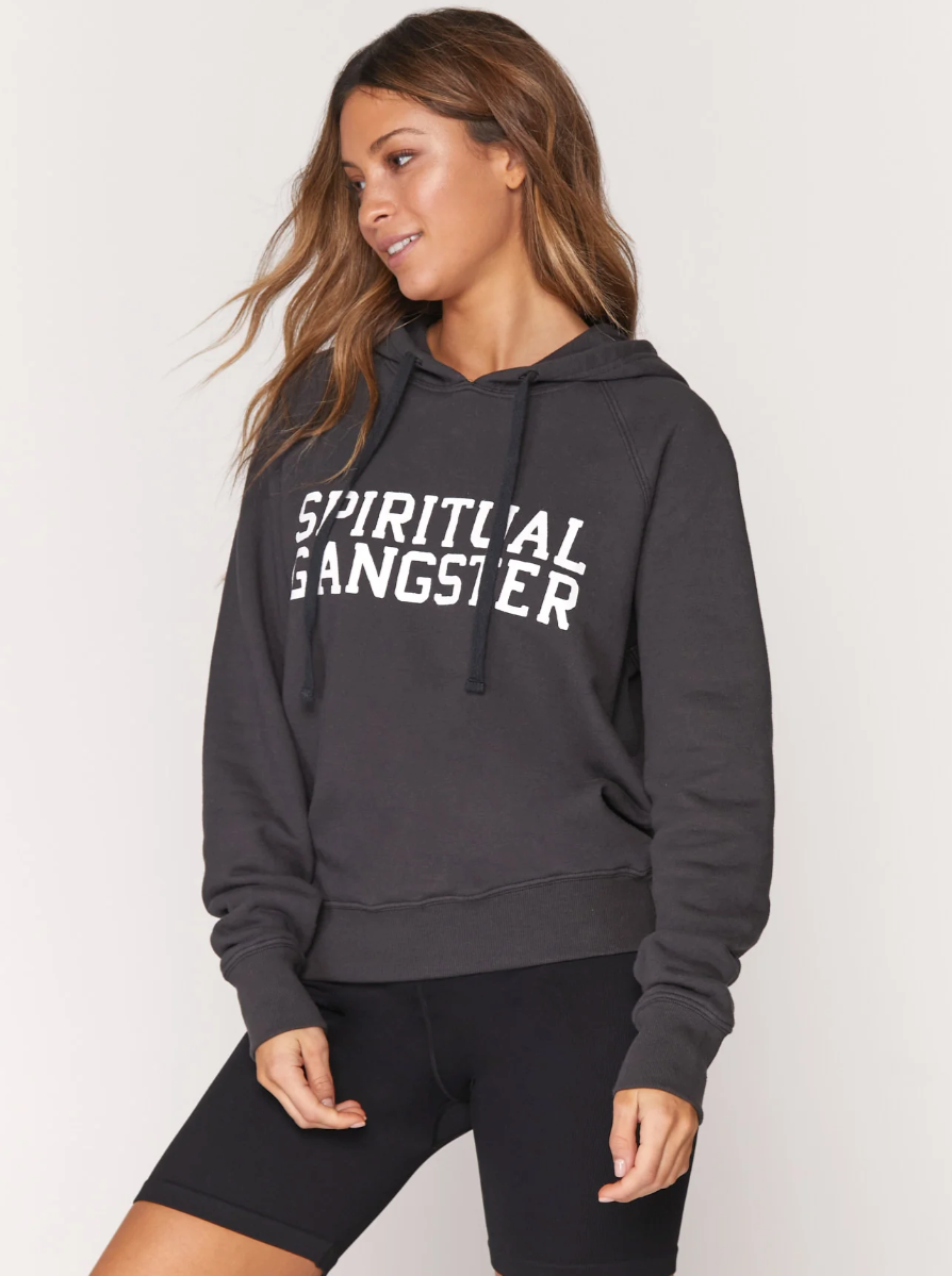 Spiritual Gangster Varsity Classic Raglan Hoodie – Kelley Cawley