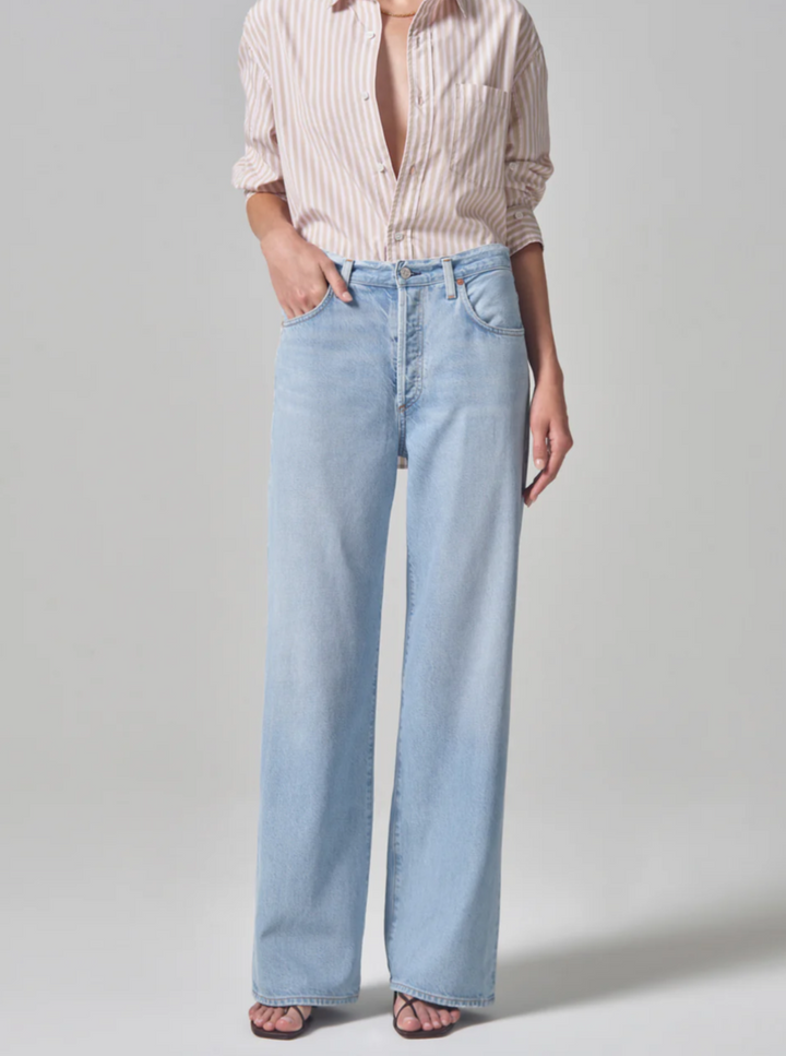 Citizens of Humanity Annina High Rise Wide Leg in Alemayde