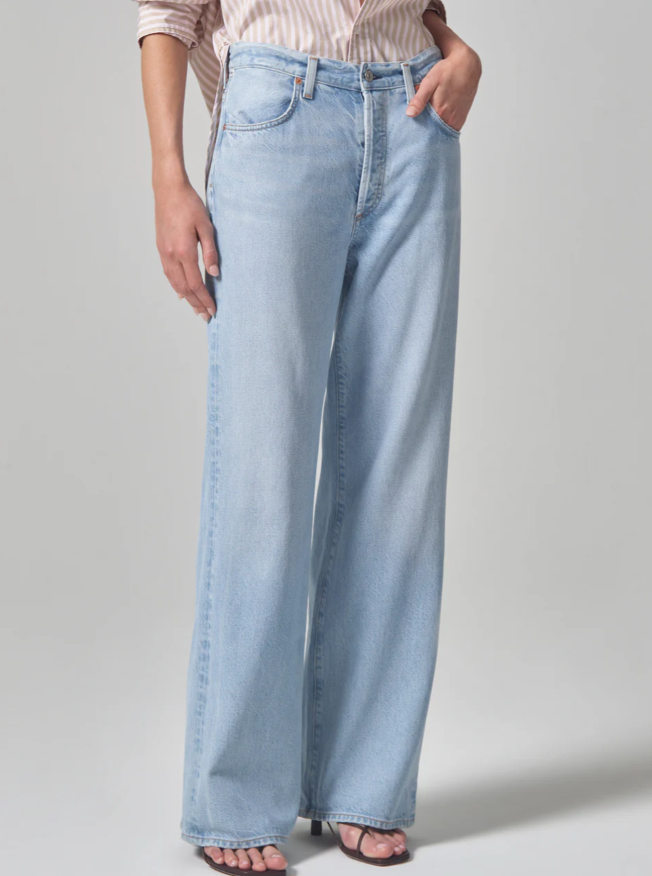 Citizens of Humanity Annina High Rise Wide Leg in Alemayde