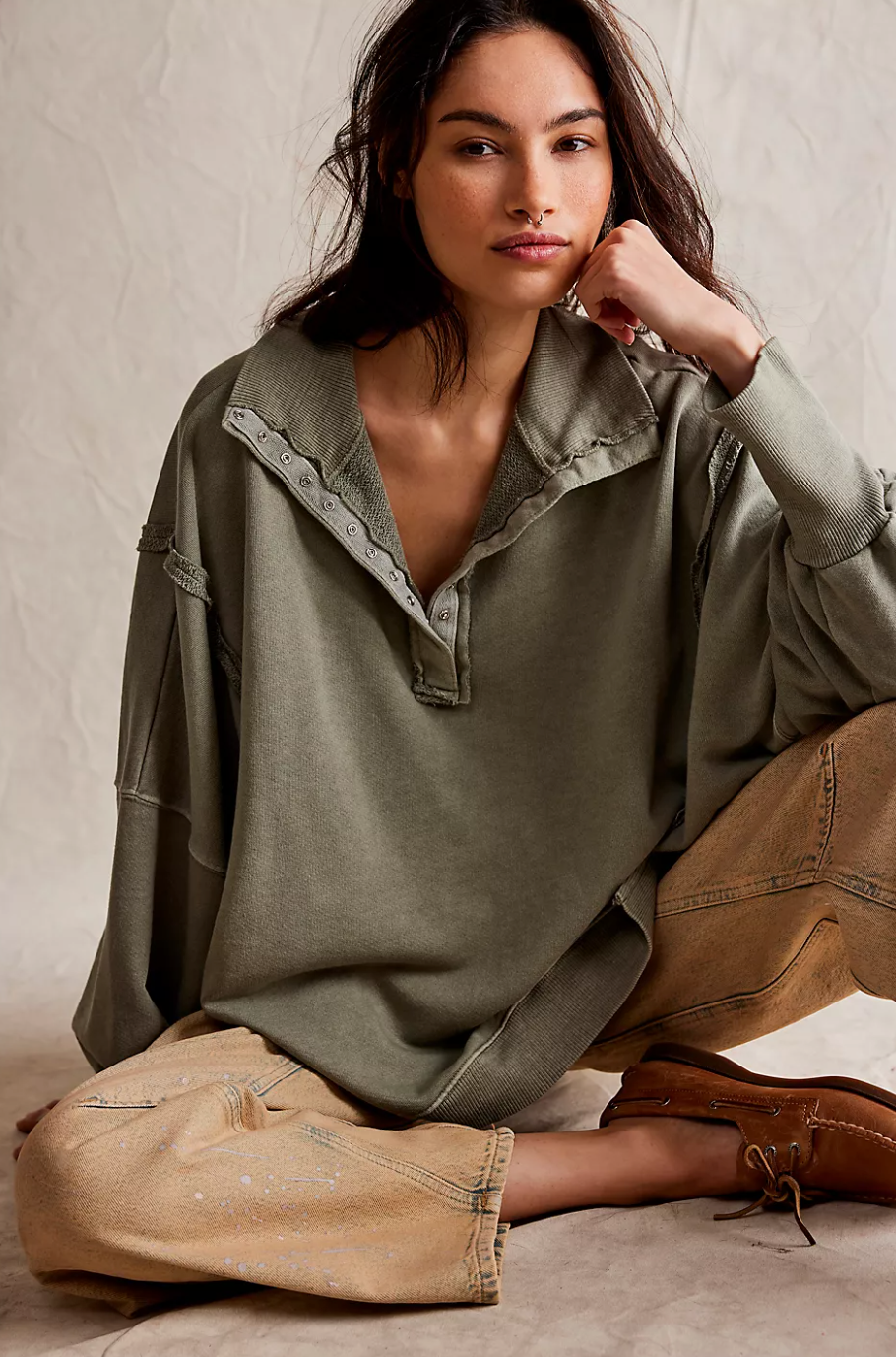 Free People Camden Henley – Kelley Cawley