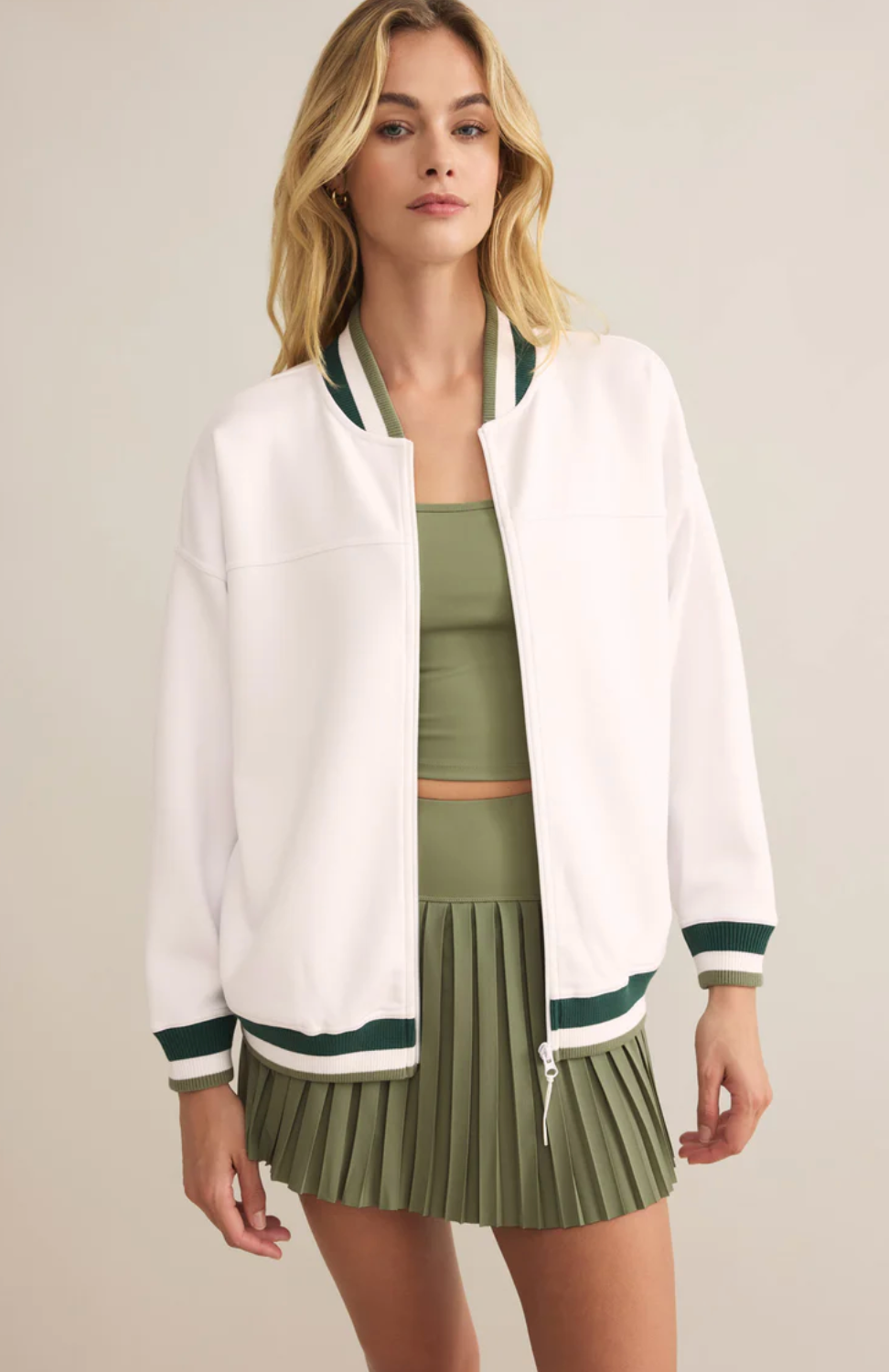 Z Supply Hampton Varsity Jacket