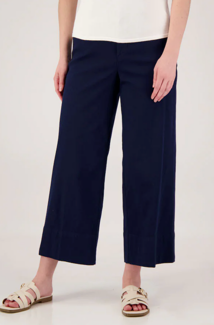 SPANX Stretch Twill Cropped Wide Leg 2.0