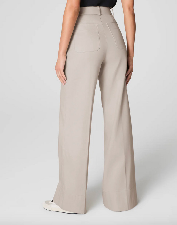 SPANX Super Smooth Stretch Twill Wide Leg Pant