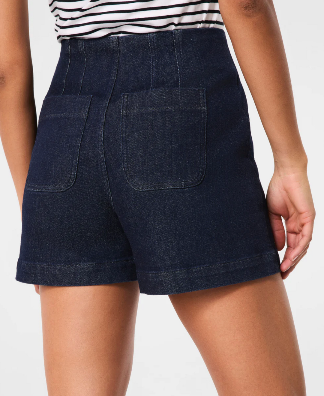 SPANX EveryWear Zero Waistband Jean Shorts